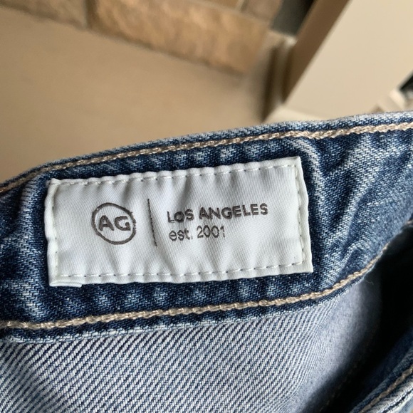 ADRIANO GOLDSCHMIED Alexxis Straight High Rise Distressed Women’s Jeans Size 28 - Picture 5 of 16